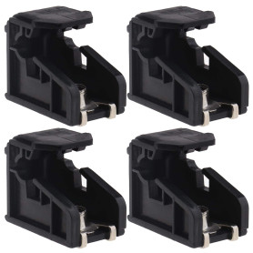 4pcs Clip de Montage de Phare Voiture Rechange Compatible pour Polo 2009-2018