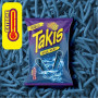 Takis Blue Heat Chips - Snack Maïs Piquant Intense, 100 g | Tortilla roulée au piment, niveau de chaleur extrême - parfait pour