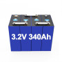 4 Packs de cellules de Batterie LiFePO4 3,2 V 340 Ah, Batterie au Phosphate de Fer Lithium de qualité A, Remplacement, Cellule p