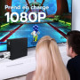 Mcbazel Adaptateur Wii HDMI, Adaptateur Wii vers HDMI Convertisseur Vidéo Full HD 1080P avec Sortie Audio 3,5 mm, Compatible Wii