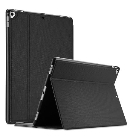 ProCase Étui pour iPad Pro 12.9 Pouces 2017/2015 (A1584 A1652 A1670 A1671 A1821), Étui Housse de Protection Anti-Chute, Rabat Ma