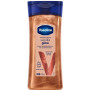 Vaseline Intensive Care Vanilla Glow Sunlit Shimmer, huile corporelle relaxante à base de beurre de cacao pur, de vanille et de 