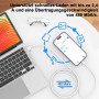 Câble de charge iPhone 2Pack 2M+2M USB vers Lightning - [Certifié MFi] Câble de charge rapide Apple, pour iPhone 14/13/12/11/Pro