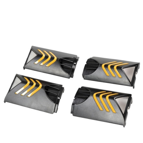 Couvercle latéral de Pont for Scooter électrique for VSETT 10 +, Protection en Plastique, Bord Avant et arrière, Capuchon de Pro