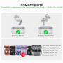 AhaStyle Transparente Coque Samsung Galaxy Buds 4 / Galaxy Buds4 Pro (2026) | Anti-jaunissement, TPU Respectueux de l'environnem