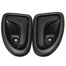 Viviance 1 Paire de poignées de Porte intérieure Avant arrière Gauche et Droite Compatible avec Renault Megane Clio Scenic Trafi
