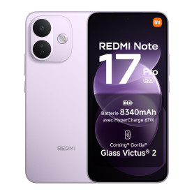 REDMI Note 17 Pro 5G, Smartphone 6+256 Go, Violet, Batterie 8340 mAh | Photo 50 MP avec OIS, HyperCharge 67 W, Snapdragon 6s Gen
