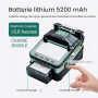 Signal fire Soudeuse Fibre Optique AI-6A+ avec Alignement Coeur à Coeur Écran Tactile pour FTTH & FTTx est doté des fonctions OP