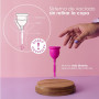 Eureka! Cup - Coupe menstruelle vide avec stérilisateur pliable | Silicone médical réutilisable | Alternative confortable et éco