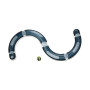 Cat it Design Seses rail de jeu, Play Circuit, balle incluse, Races moyenne, pour chats, Bleu, 1 Unité