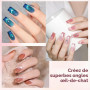 AYBUY Aimant à Ongles ?i, Aimant Ongles Nail Art, Cylindrique | Double Tête, Puissant, pour Vernis Gel ?il De Chat, Nail Art 3D,
