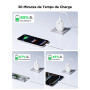 Chargeur Rapide USB C pour iPhone 17/16/15,Prise Adaptateur USB C Chargeur Rapide avec 2m Câble USBC,Compatible iPhone 17/17 Air