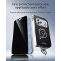 ESR Lot de 3 Verre Trempé Anti-Espion pour iPhone 18 Pro Max, Classic | Installation Facile en un Geste, Antichoc 2X, Anti-Espio