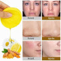 Aomig Tampons Nettoyants au Curcuma et à L'acide Kojique pour le Visage, 50 Pièces Tampons Exfoliants au Curcuma pour les Taches