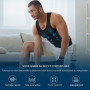 MEETWEE Débardeur de Sport Homme, Haut Top Maillot sans Manches Running Tee Shirt Maillot de Corps Séchage Rapide pour Fitness G