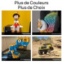 Bambu Lab P1S Combo Imprimante 3D avec AMS pour Impression Multicolore | Prête à l'emploi, Nivellement Automatique, Impression à