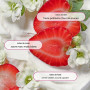 eos Cashmere Body Wash - Gel douche hydratant Strawberry Dreams - Formule gel crémeuse - Avec beurre de karité - 473 ml / 16 fl 