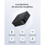 Baseus Chargeur USB C 120W, Station de Charge 6-Port, Chargeur Rapide pour iPhone 16/16 Plus / 16 Pro / 16 Pro Max/séries 15/14/