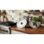Lot de 3 Couvercle casserole universel inox 16/18/20 – 22/24/26 – 28/30/32 cm – Couvercle poele universel – Couvercles pour cass