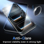 JETech Verre Trempé Mat pour iPhone 17 Pro Max, Compatible avec Face ID | Lot de 2, 9H Protection D'écran Anti-Reflet, Anti-Trac