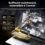 XWU Ordinateur Portable 15,6" avec 12 Go RAM,SSD 256 Go,écran 100% sRGB,processeur N4000 Win 11, Wi-FI 5 Double Bande,Bluetooth 