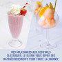 Ninja SLUSHi Twist Machine à granita et boissons glacées avec technologie SlushAssist, pour des granités, cocktails glacés et pl