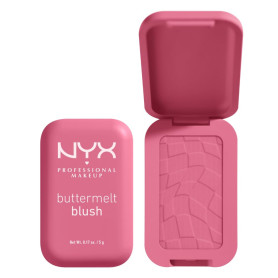 NYX Professional Makeup Buttermelt Blush Poudre Fondante For the Butta | Tenue 12h sans transfert, Beurre mangue amande karité, 