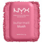 NYX Professional Makeup Buttermelt Blush Poudre Fondante For the Butta | Tenue 12h sans transfert, Beurre mangue amande karité, 
