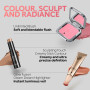 KIKO Milano Unlimited Blush - Teinte 02 Natural Tangerine | Blush en Poudre | Modulable | Jusqu’à 12 Heures | Velouté | Ultra-Pi