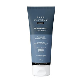 Bare Anatomy Après-shampoing anti-chute avec Redensyl, romarin et peptides | Réduit l'amincissement et la casse des cheveux | Re