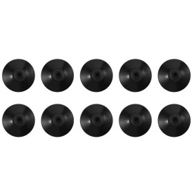 Qezodsx 10 X Caoutchouc Noir 27Mm Ventouse Clip Ventouse pour Pompe D'Aquarium