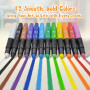 Bâtons de peinture enfant 12 couleurs, crayons torsadés lavables et non toxiques pour tout-petits, séchage rapide, sans taches, 