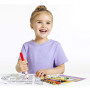 Crayola - Mini Kids, Feutres super, lavables, 12 unités, pointe arrondie | 12 feutres, Mini kids, Feutres super-lavables, Couleu