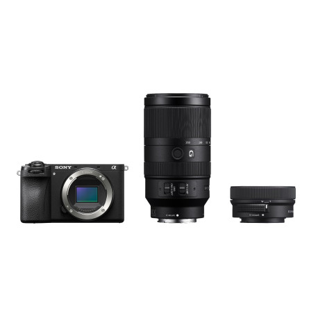 Sony Alpha 6700 Kit Wildlife (APS-C) 16-50 II & 70-350 mm | Autofocus IA, idéal pour la photo d’oiseaux, de safari, de nature, d