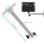 Support de Plafond Videoprojecteur, Universel Support de Mini Projecteur | Mural au PlafondRotation à 90° 360° Mural Projecteur 