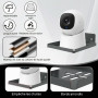 Support Camera Exterieur, Support Camera avec Raccords Perforés, Autocollants Sans Clou,Supports Pour Vidéoprojecteurs Montage M