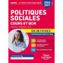 Politiques sociales en 38 fiches 2026-2027 - Cours, actualité et QCM: Catégories A et B - Concours et examens