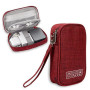 Sac de Rangement Câbles, Petit Pochette Électronique Sac à Dos Organisation Multifonctionnel Sac Câble Accessoires Électroniques