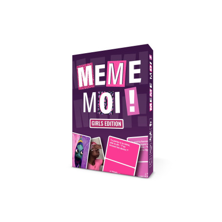 kardéo Meme-Moi ! Jeu de Cartes pour Apéro, Soirées et Amis – Jeu d'Ambiance Drôle – 2 à 6 Joueurs – Format Voyage - Soirée Pyja
