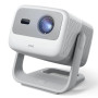JMGO N1S 4K Mini Videoprojecteur, Triple Laser, 1100 ISO Lumens, Google TV | Gimbal Instantané Autofocus, Netflix, 110% BT.2020,