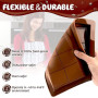 Audasi 3Pcs Moule Tablette Chocolat Moules Pour Barres Chocolatées Profondes Silicone Moules À Chocolat Anti-Adhésifs Réutilisab