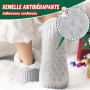 Niorasen Chaussettes Chausson Femme Homme, Pilou Pilou, Cadeau de Noël | Pantoufles Antidérapantes Thermiques, Chausson Hiver Po