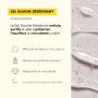 Alvadiem | Gel Douche Déodorant au Miel de Lavande Bio | Élimine les Odeurs Corporelles Durablement | Prébiotiques, Tea Tree, Pa