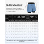PINSPARK Short de Sport 2 en 1 pour Homme Short de Sport à séchage Rapide avec sous-Short de Compression Extensible intégré et P