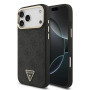 CG MOBILE Guess Coque magnétique avec logo triangle 4G pour iPhone 18 Pro Max (noir)