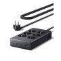 UGREEN 10 EN 1 Multiprise 6 Prises AC 4 USB 20W avec Interrupteur 3680W 16A | 1 USB C 3 USB A, USB-C PD 20W, 1.4M Rallonge Bloc 