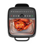 Princess Four Friteuse sans Huile, 12,6 L, 1800 W, pour Repas en Famille | Tournebroche, 3 grilles, Fonction déshydratation, Bac