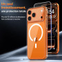 TAURI Coque Magnétique pour iPhone 17 Pro,Transparent | Protection D'écran Incluse, Compatible avec MagSafe, Protection Caméra T