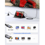 JSAUX Câble Mini HDMI vers HDMI 1.8M, [Mini HDMI] Câble HDMI 2.0 haute vitesse 4K@60 Hz, compatible avec caméra, caméscope, tabl