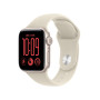 Apple Watch SE 3 (GPS + Cellular), Boîtier Aluminium lumière stellaire 40mm | Bracelet Sport sable - S/M. Fitness + Sommeil + Su
